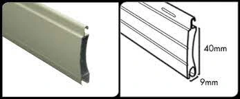 40mm extruted aluminium profile