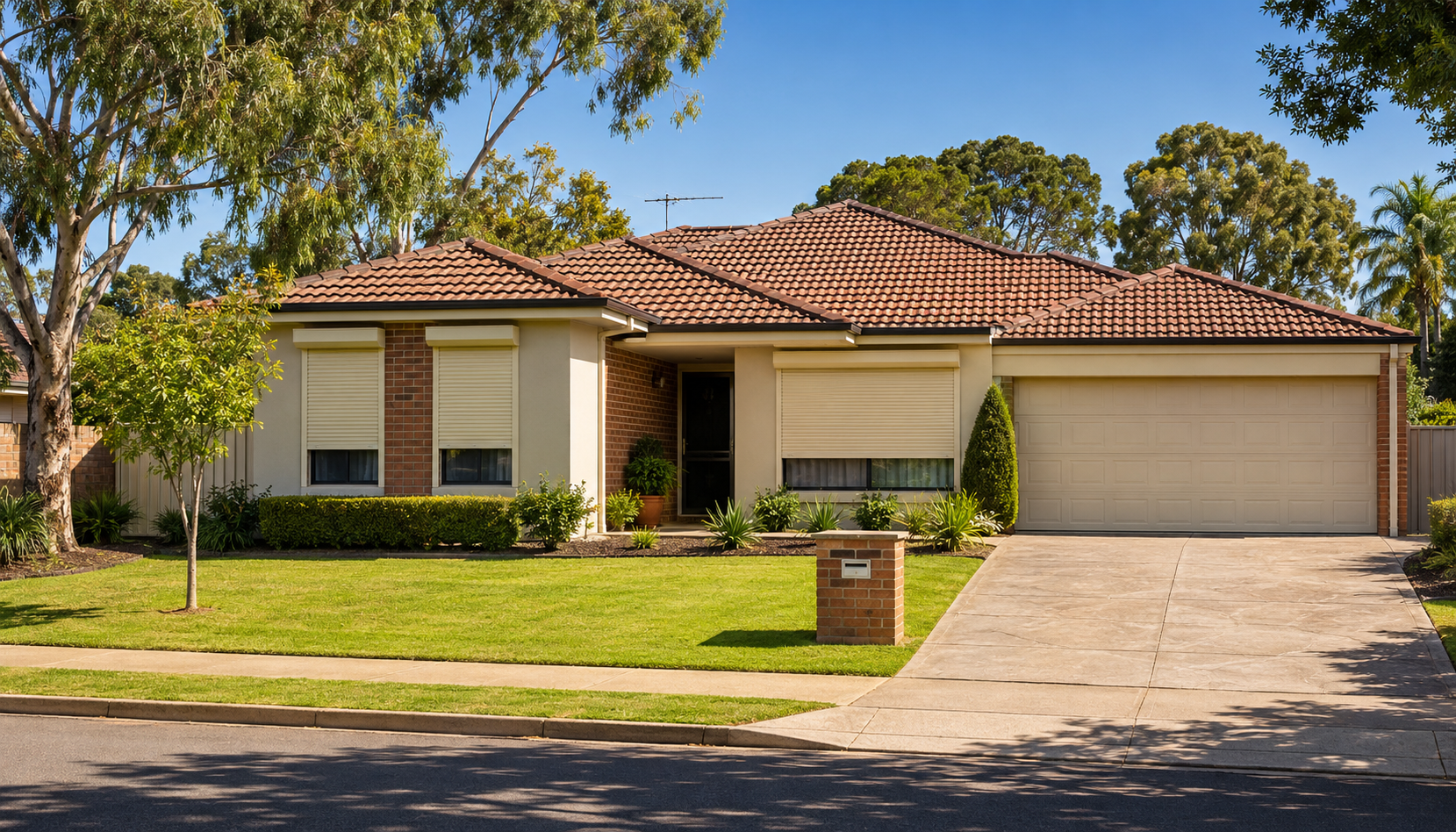 Roller shutters installed on a Willetton home in the City of Canning, WA