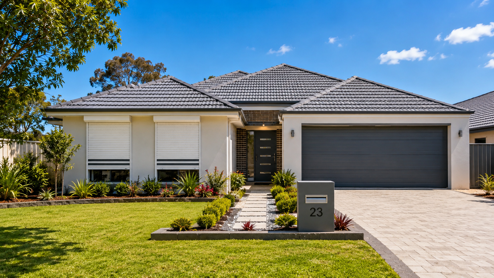 Roller shutters installed on a Midland home in the City of Swan, WA