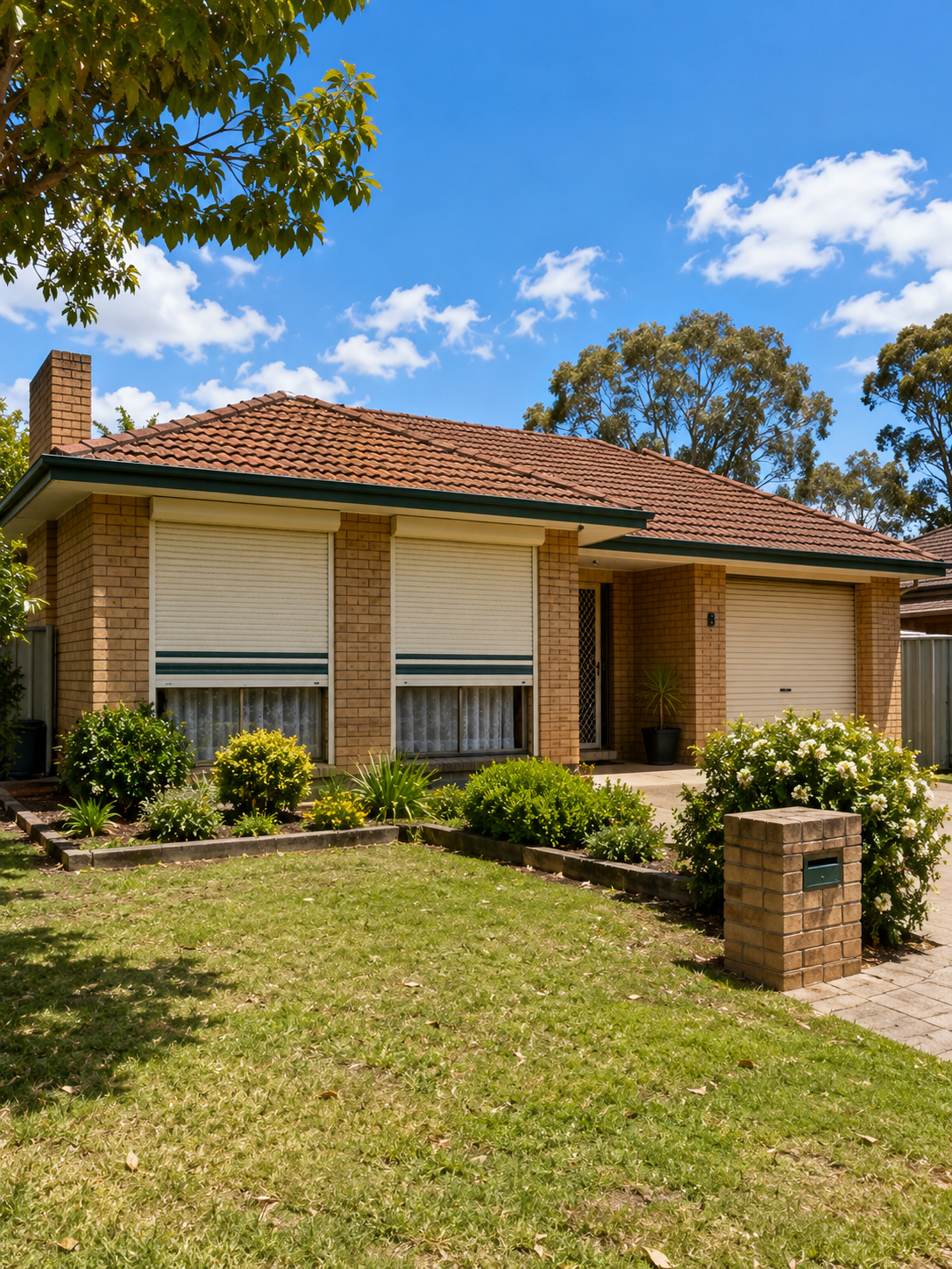 Heritage-precinct Midland home with residential roller shutters