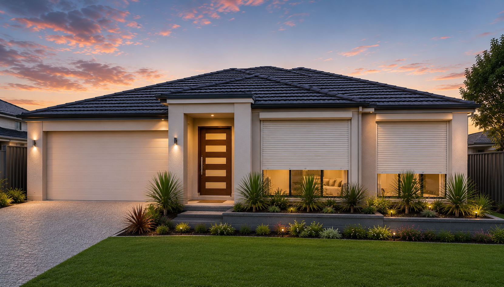 Roller shutters installed on a Wanneroo home in Perth WA