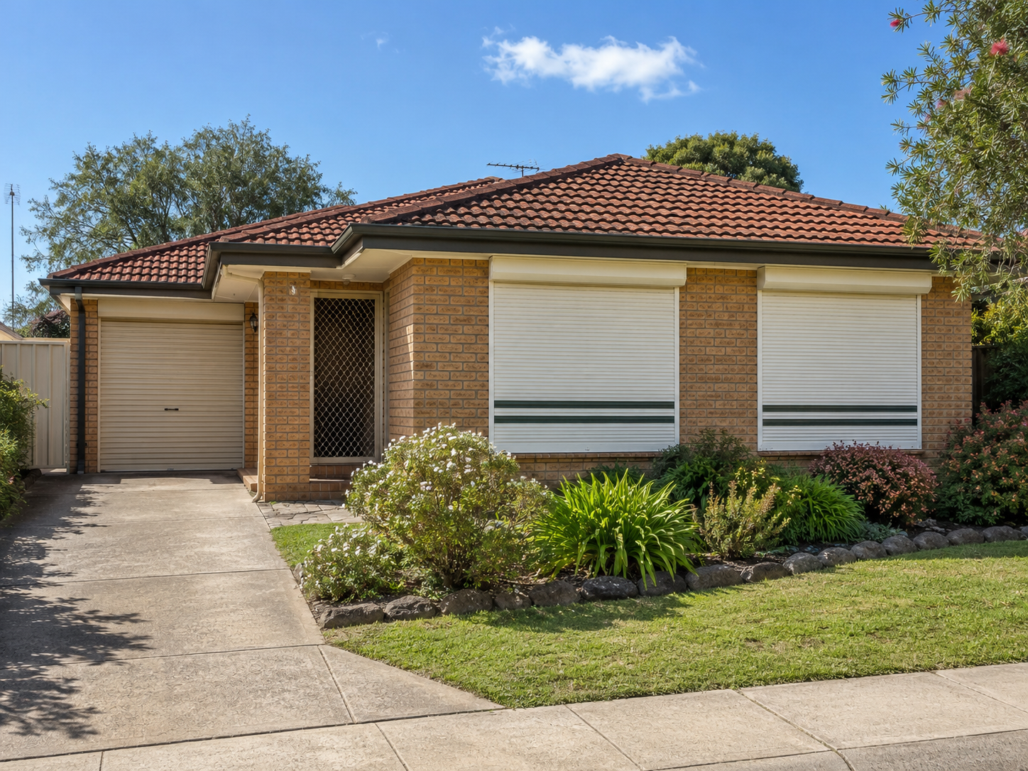Established Swan home with residential roller shutters