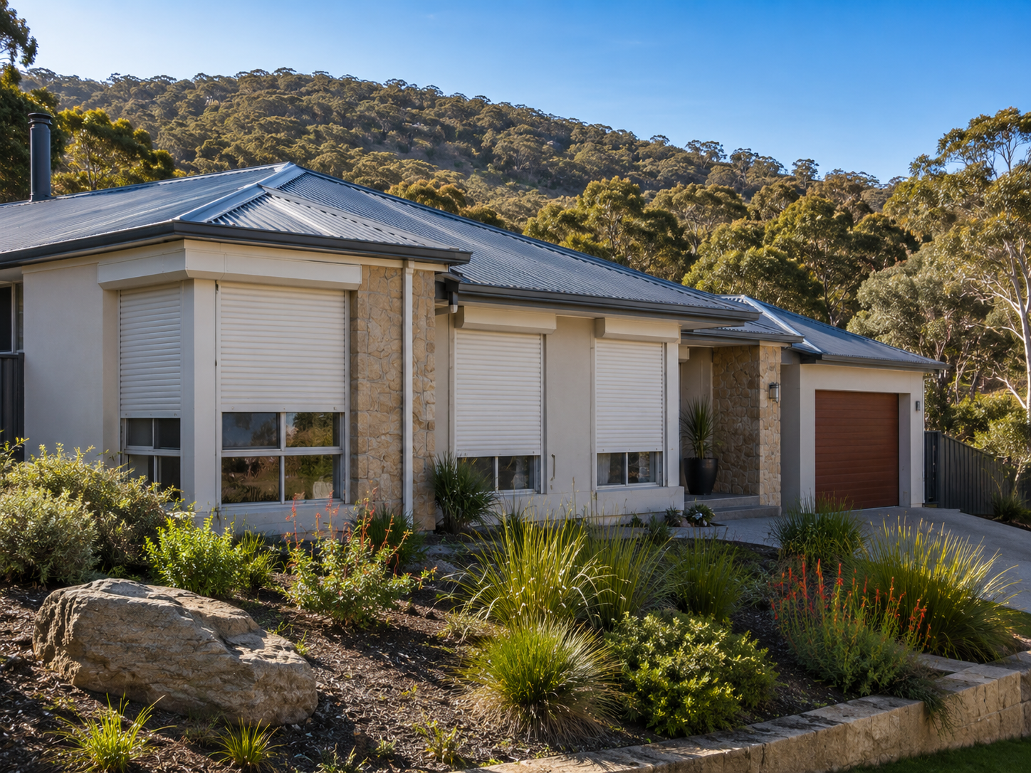 Foothills-adjacent Gosnells home with roller shutters