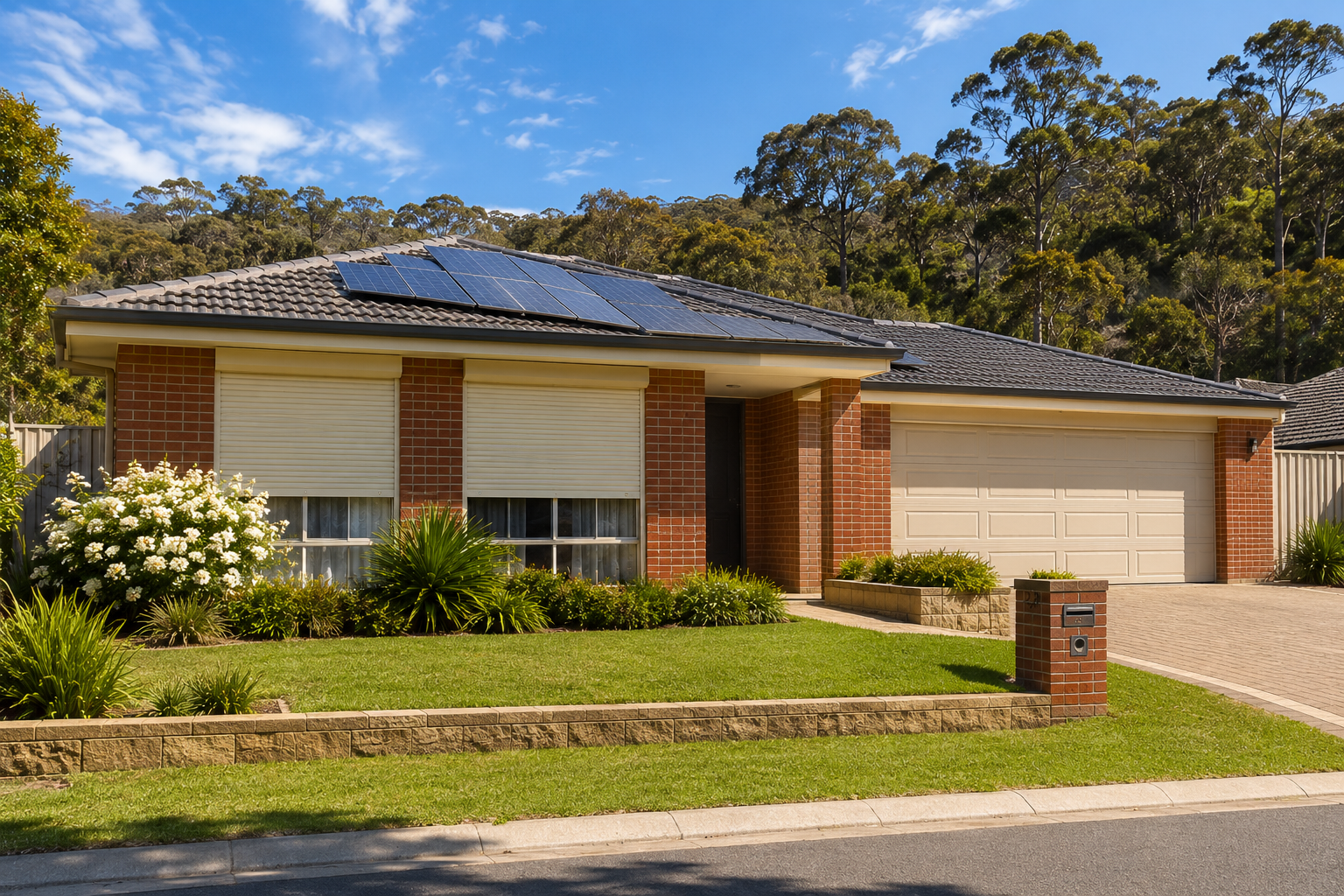 Roller shutters installed on an Armadale home in Perth WA