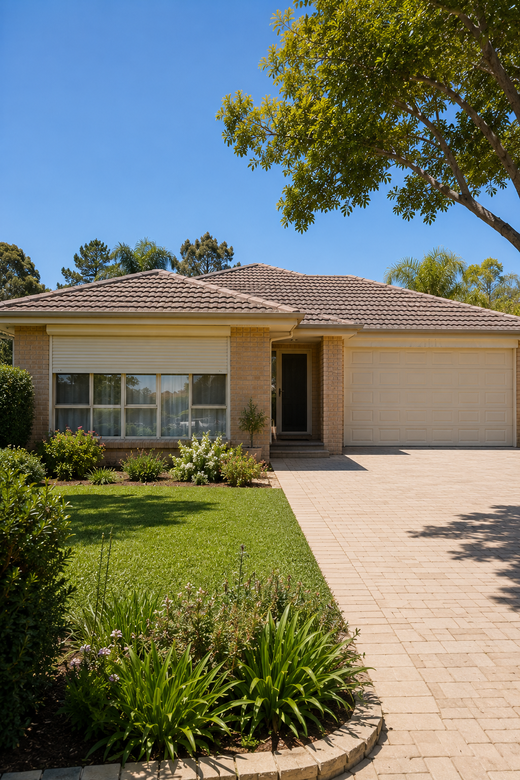 1980s-era home in the City of Melville with a roller shutter fitted