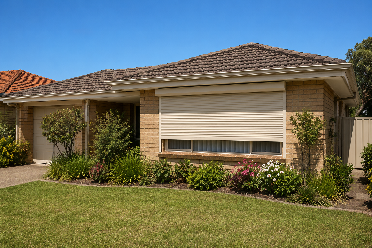 Roller shutter fitted to a home in Bassendean, Perth, WA