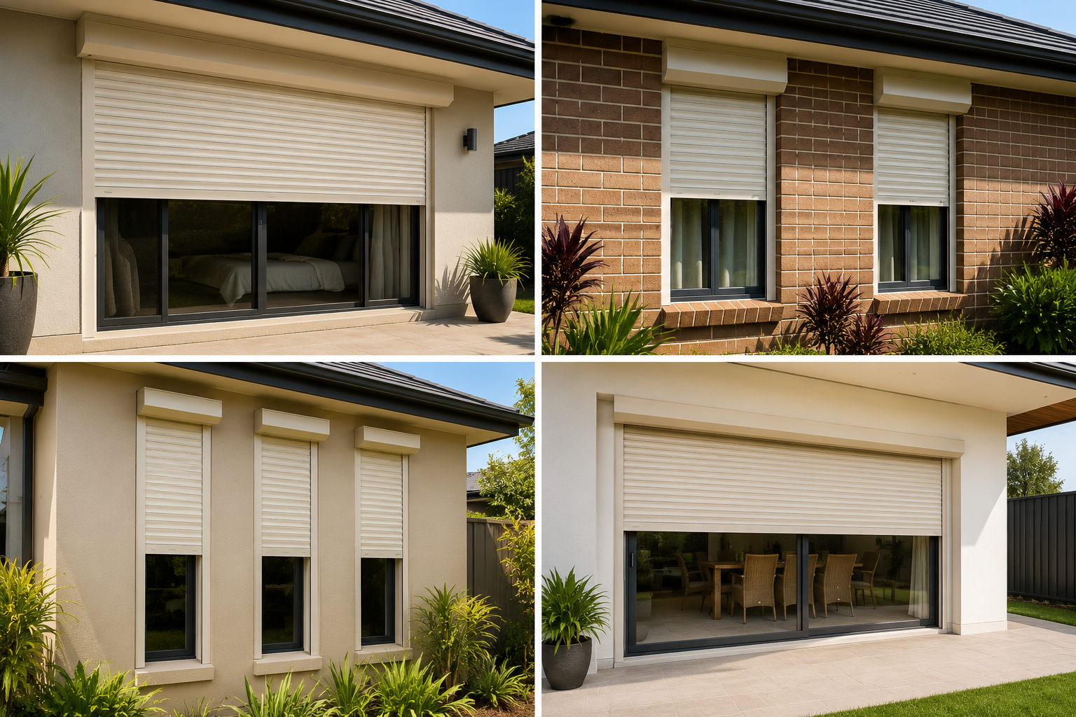 Residential roller shutter options for Perth homes.