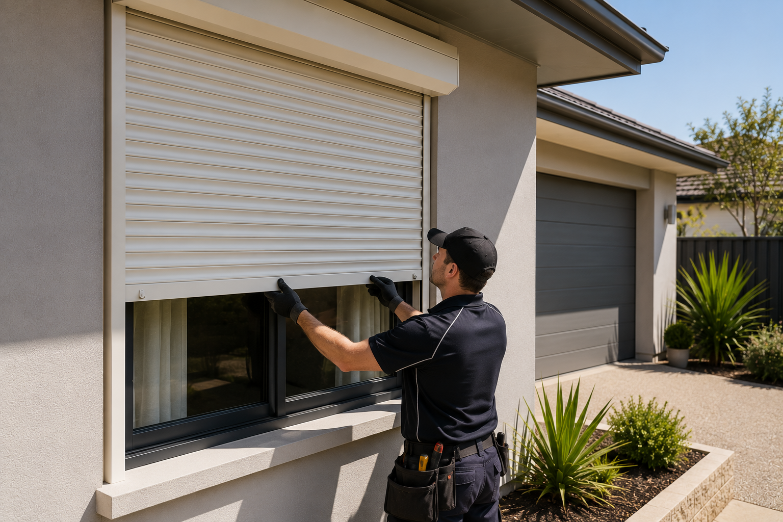 Professional roller shutter installation supporting long-term performance.