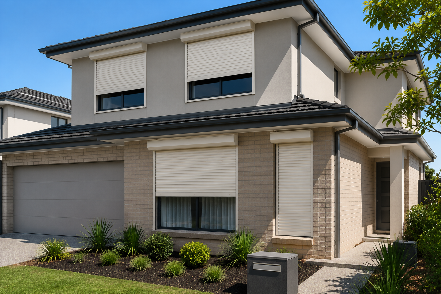Perth residential home with roller shutters showing environmental exposure considerations for long-term ownership.