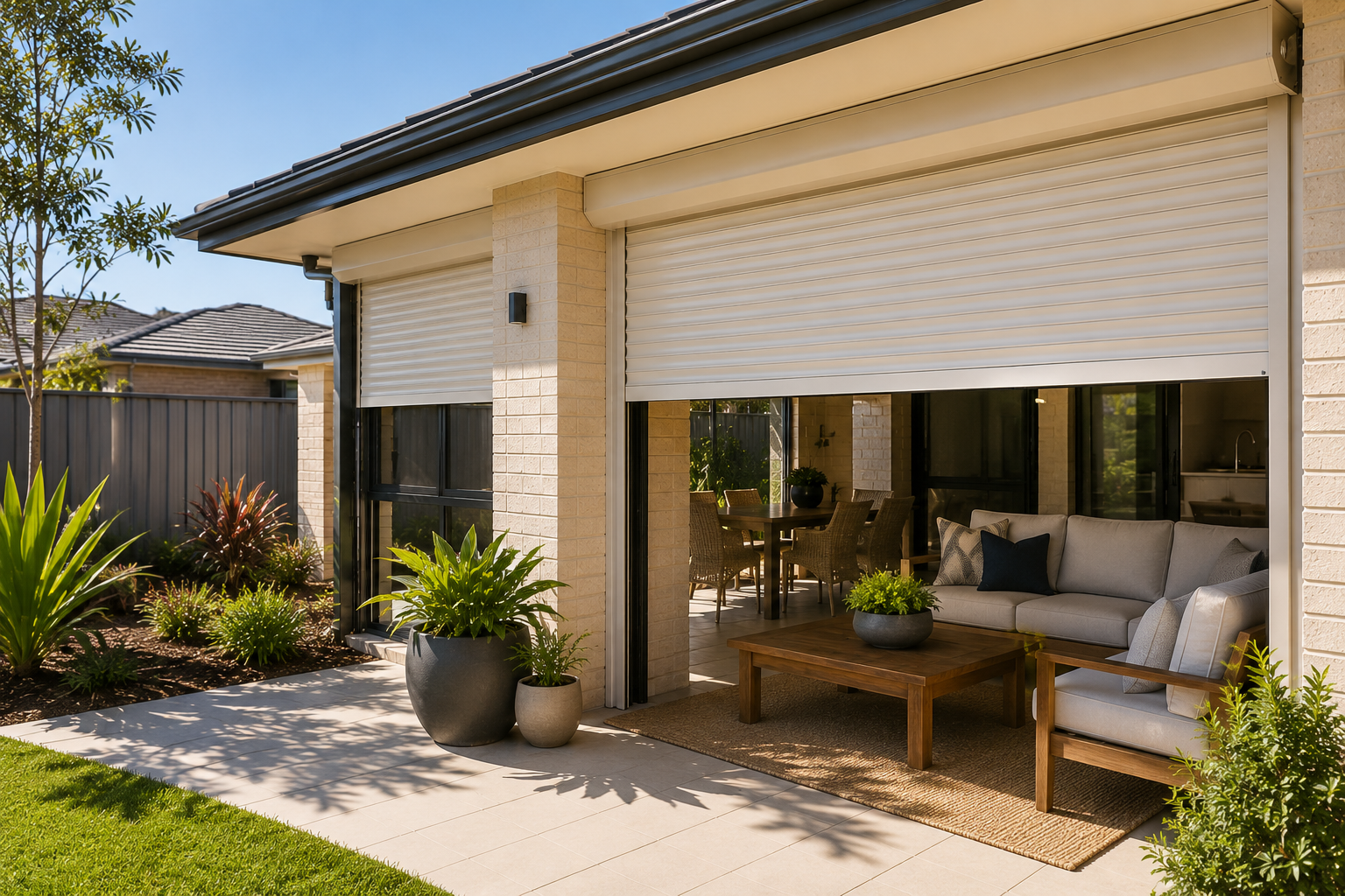 Perth home with roller shutters supporting residential maintenance and ownership care considerations.
