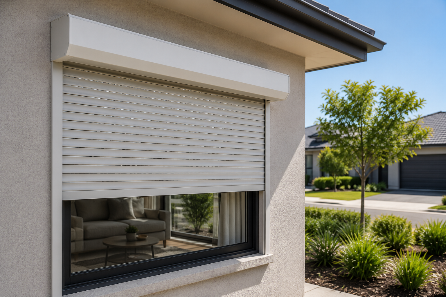 Perth residential home showing window covering design considerations.