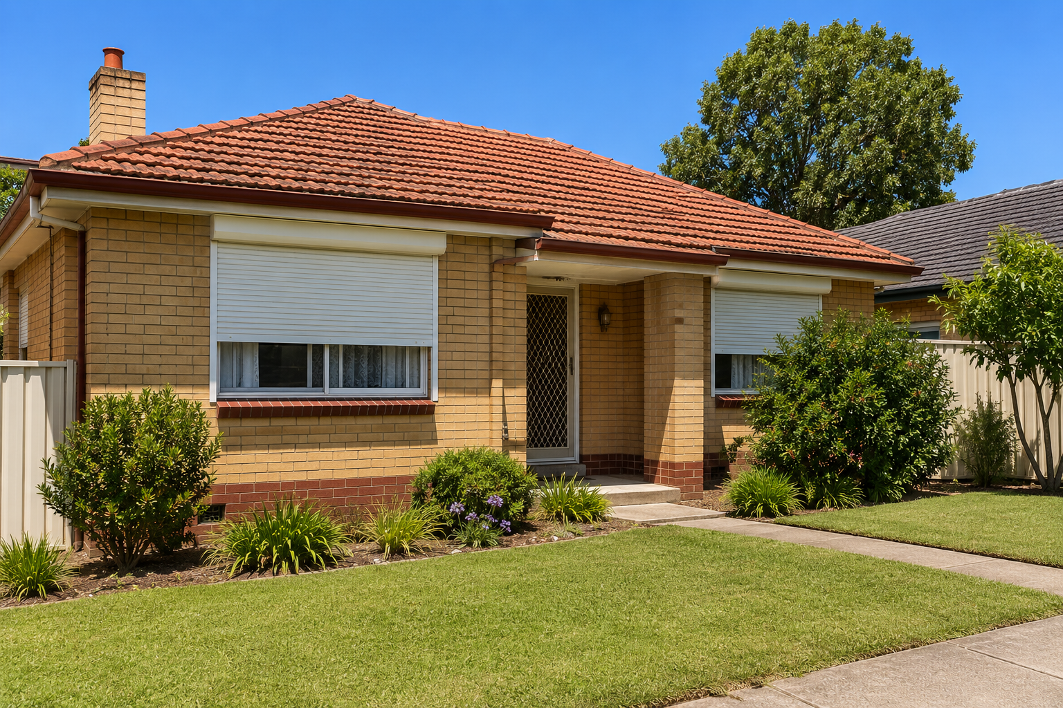 Established Cockburn home with residential roller shutters